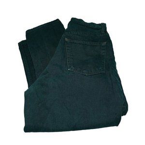 Vintage GAP Straight Fit Green Women's Jeans Size 8 Long Made In USA  (26x32)